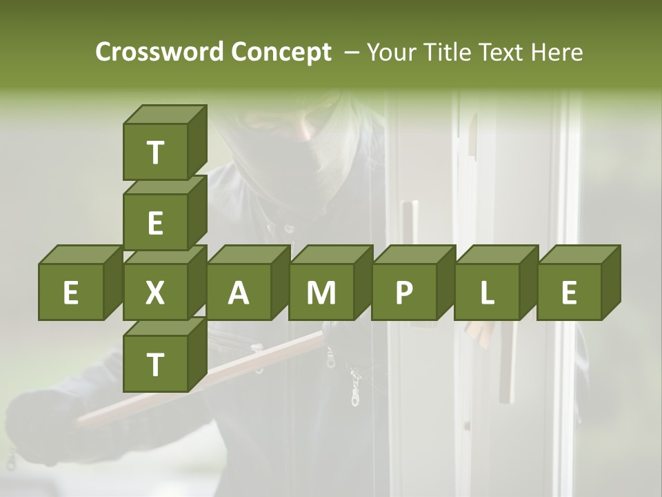 Offense Against Perpetrator PowerPoint Template
