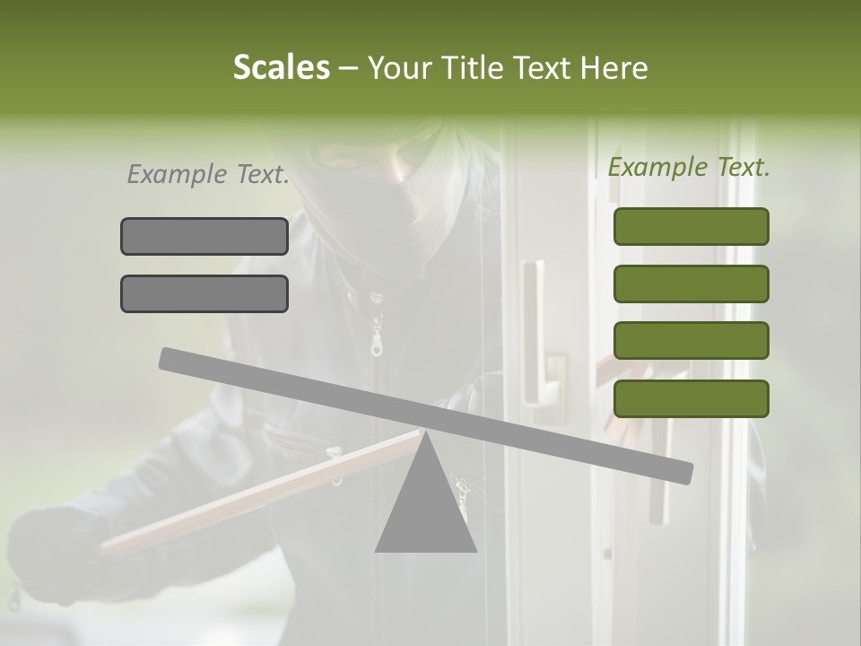 Offense Against Perpetrator PowerPoint Template