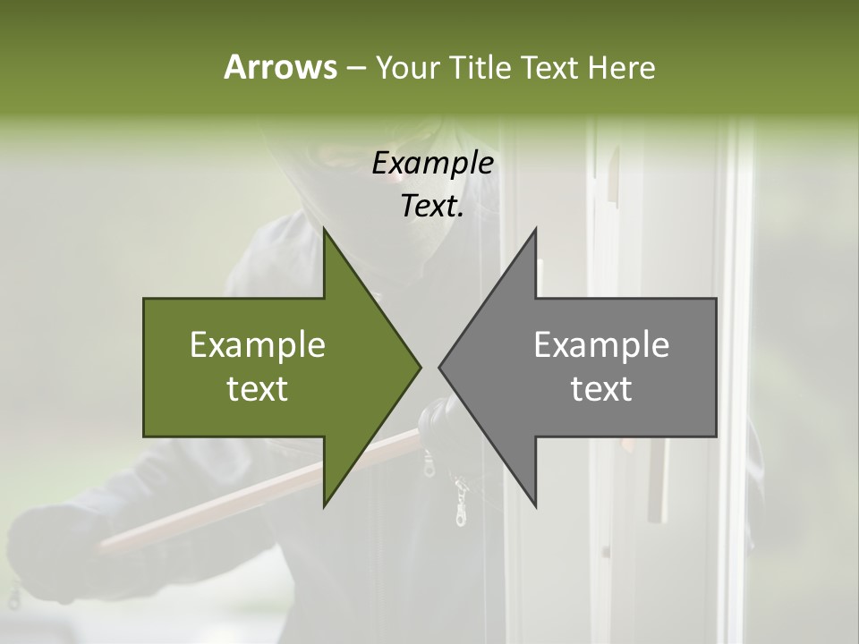 Offense Against Perpetrator PowerPoint Template