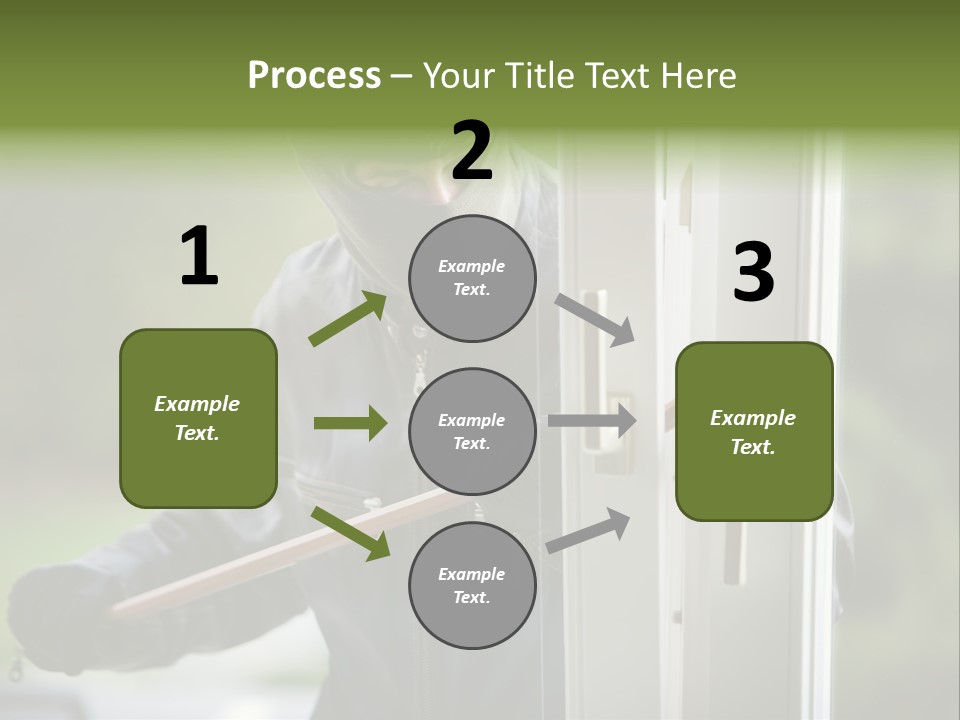 Offense Against Perpetrator PowerPoint Template