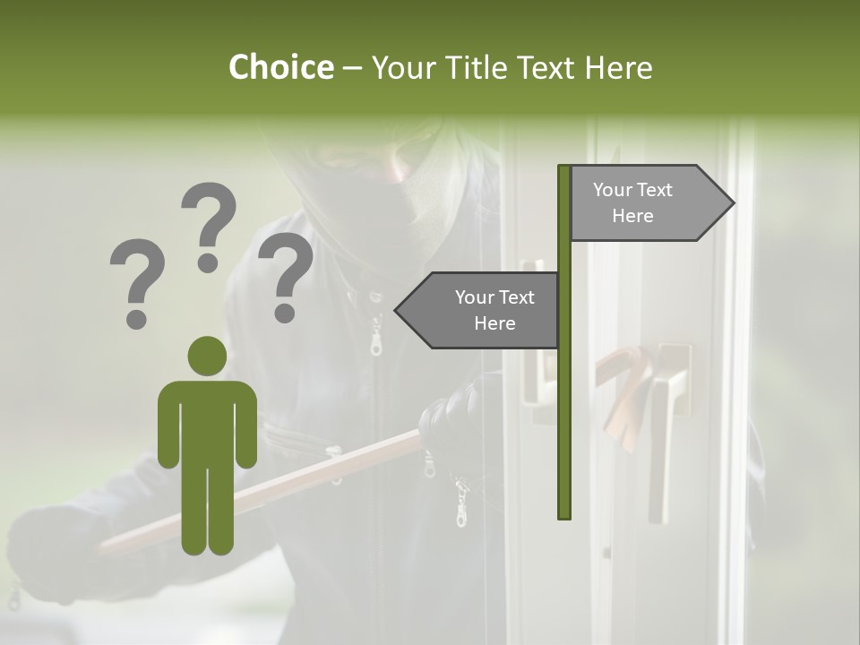 Offense Against Perpetrator PowerPoint Template