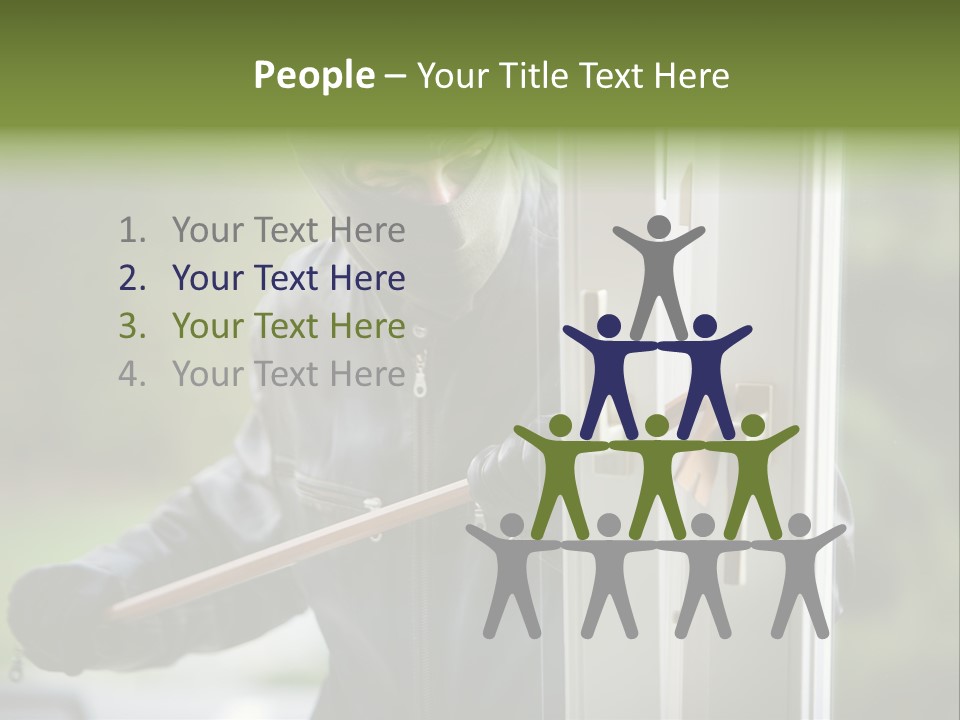 Offense Against Perpetrator PowerPoint Template