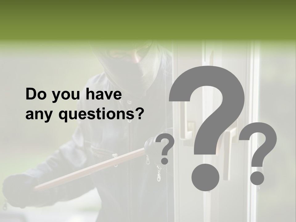 Offense Against Perpetrator PowerPoint Template