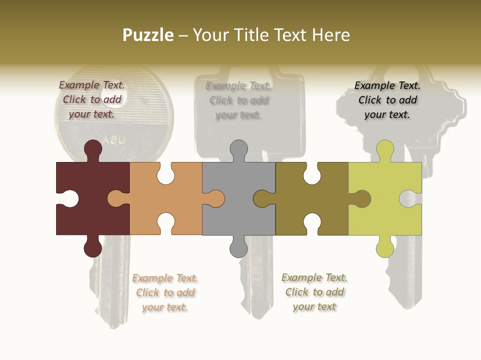 Frame Leaf Decoration PowerPoint Template