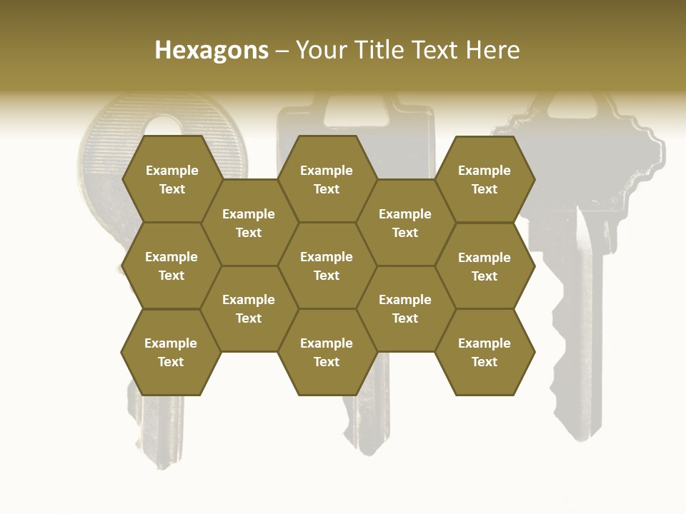 Frame Leaf Decoration PowerPoint Template