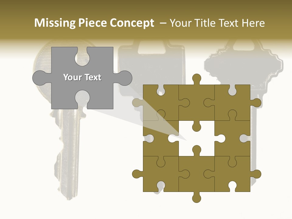 Frame Leaf Decoration PowerPoint Template