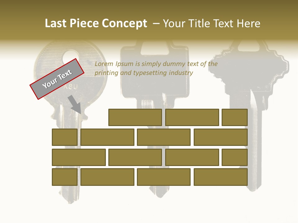 Frame Leaf Decoration PowerPoint Template