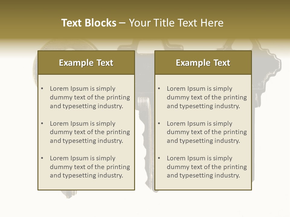 Frame Leaf Decoration PowerPoint Template