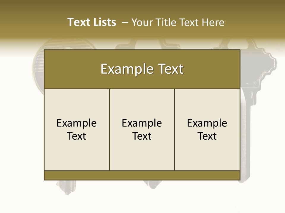 Frame Leaf Decoration PowerPoint Template