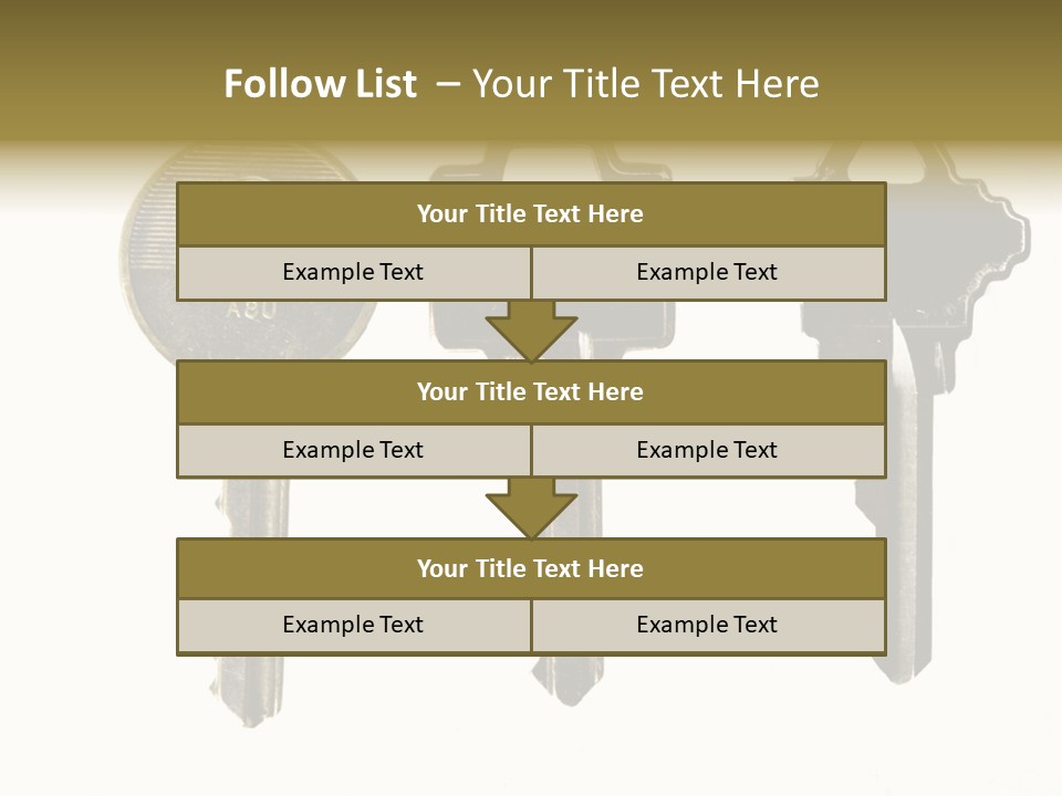 Frame Leaf Decoration PowerPoint Template