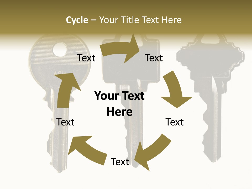Frame Leaf Decoration PowerPoint Template