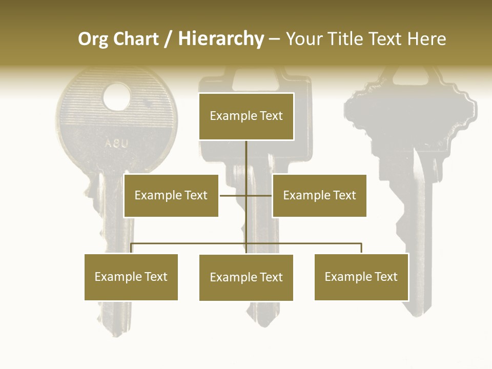 Frame Leaf Decoration PowerPoint Template