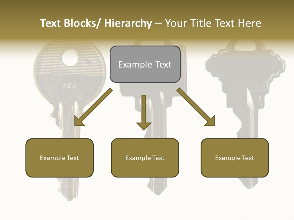Frame Leaf Decoration PowerPoint Template
