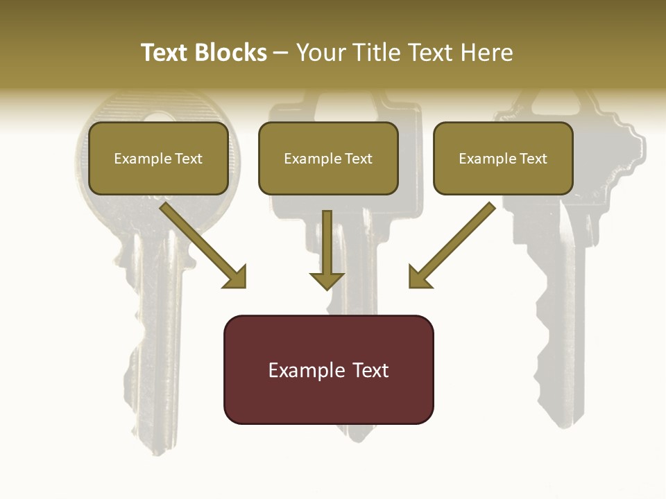 Frame Leaf Decoration PowerPoint Template