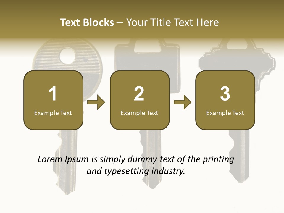 Frame Leaf Decoration PowerPoint Template