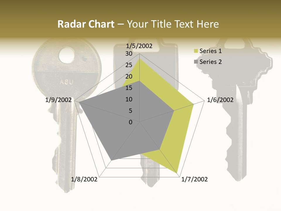 Frame Leaf Decoration PowerPoint Template