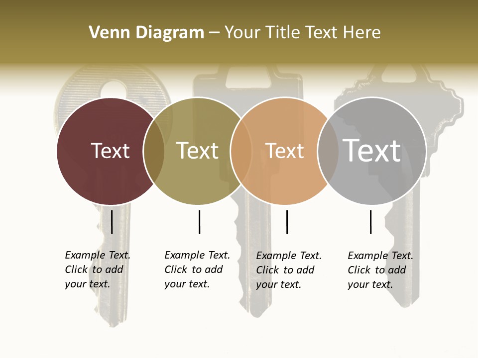 Frame Leaf Decoration PowerPoint Template