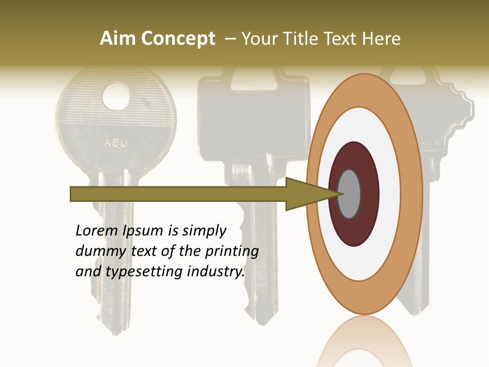 Frame Leaf Decoration PowerPoint Template
