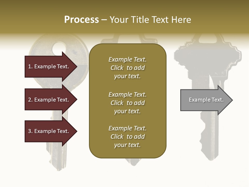 Frame Leaf Decoration PowerPoint Template