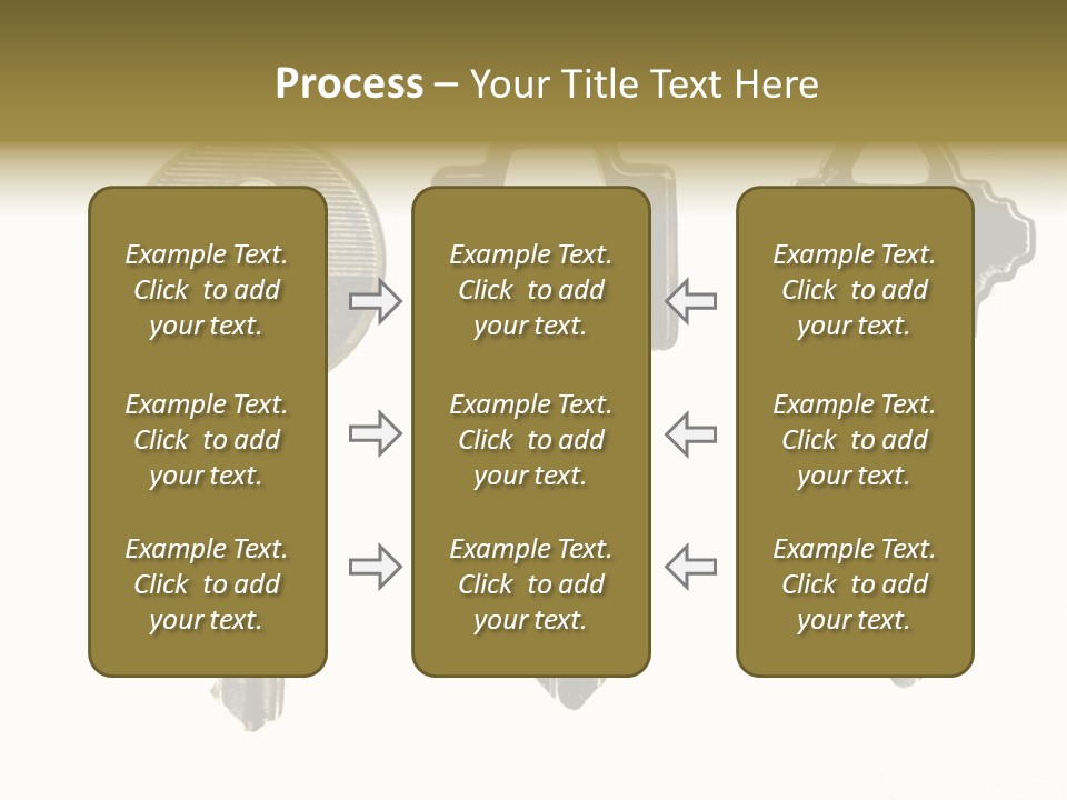 Frame Leaf Decoration PowerPoint Template