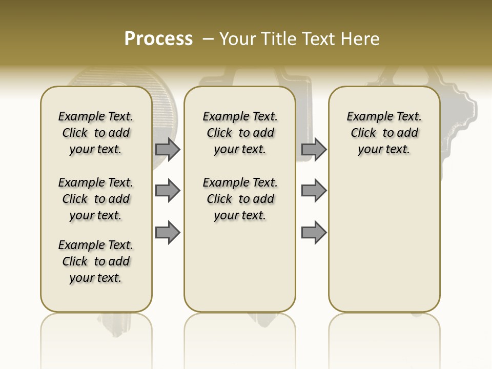 Frame Leaf Decoration PowerPoint Template
