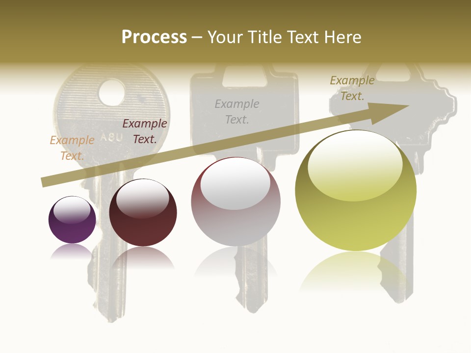 Frame Leaf Decoration PowerPoint Template