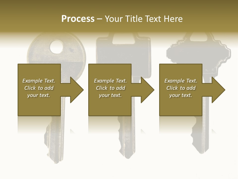 Frame Leaf Decoration PowerPoint Template
