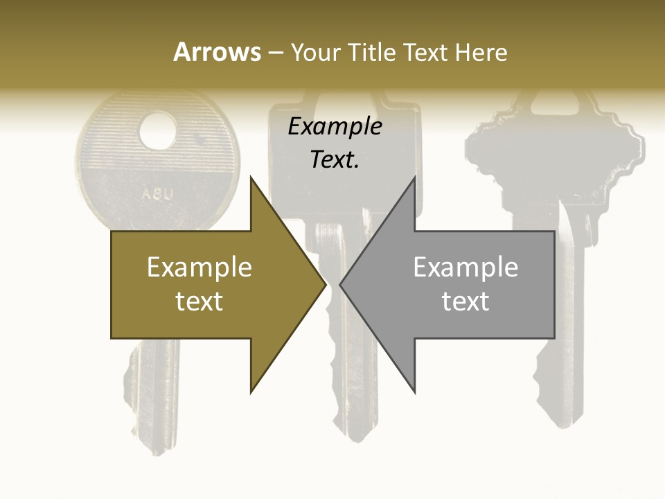 Frame Leaf Decoration PowerPoint Template