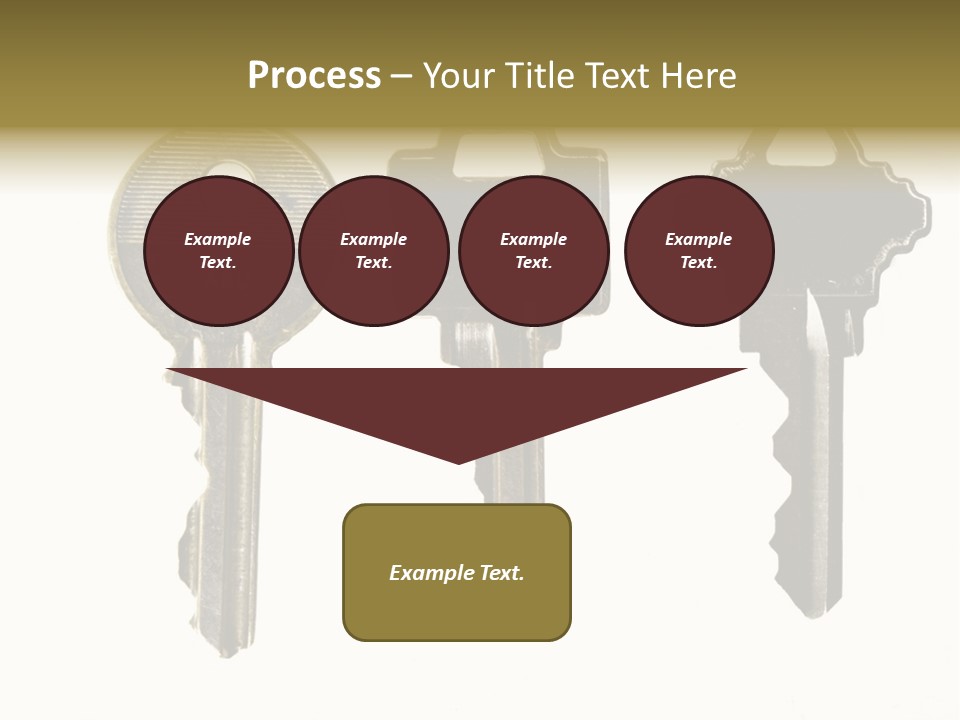 Frame Leaf Decoration PowerPoint Template