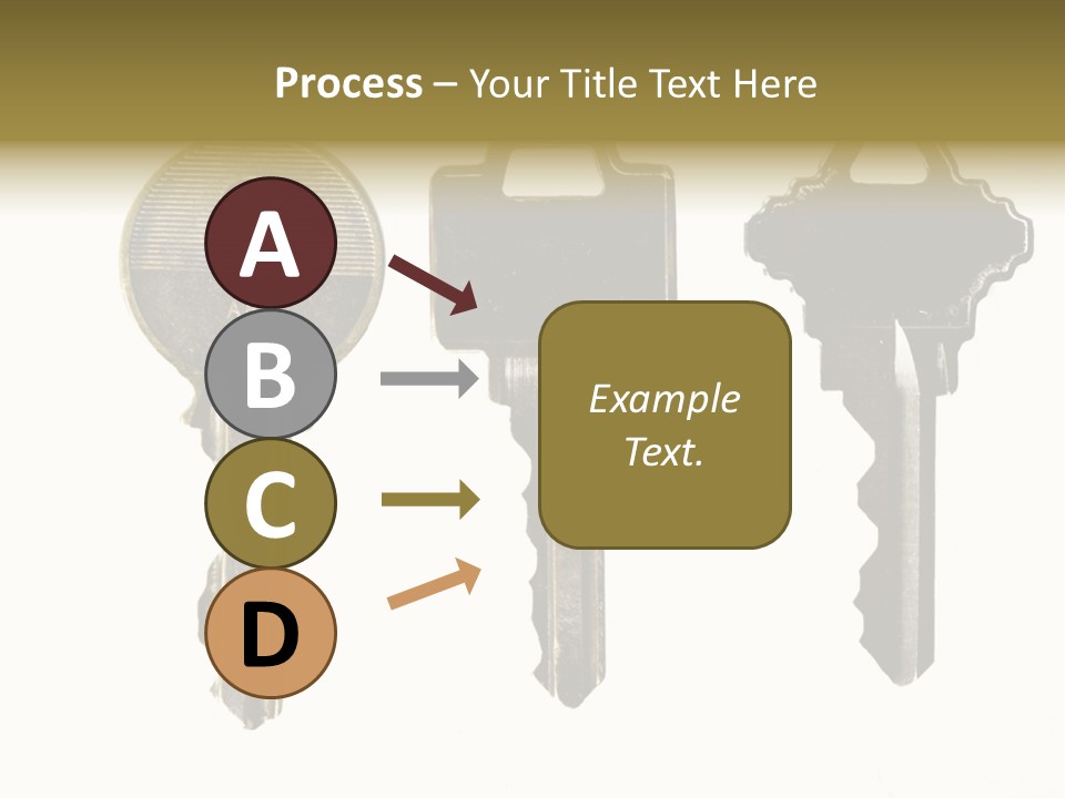 Frame Leaf Decoration PowerPoint Template