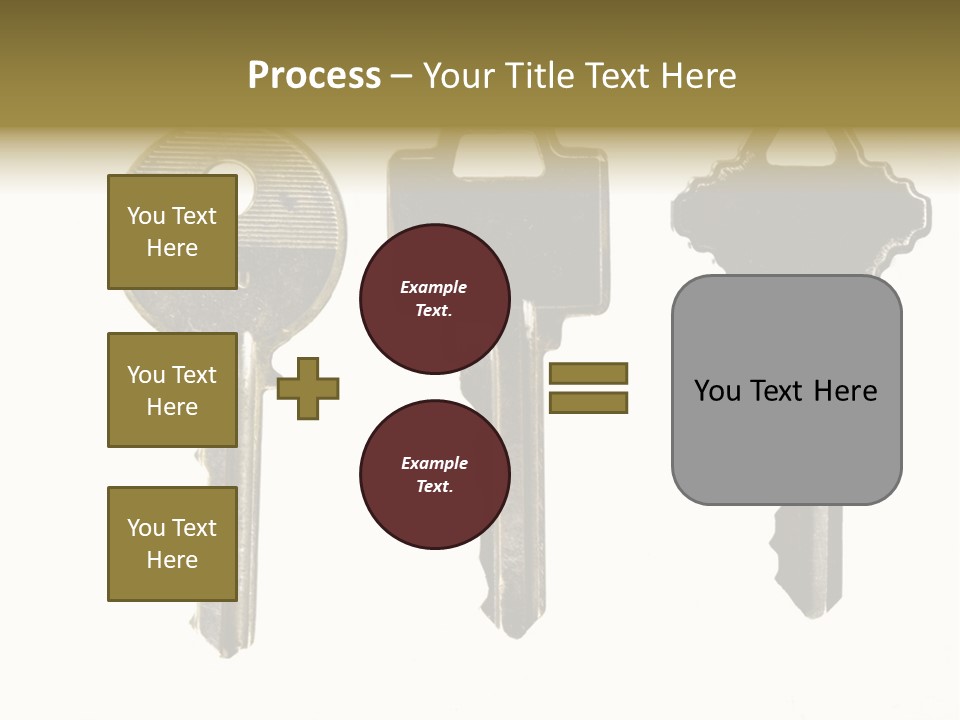 Frame Leaf Decoration PowerPoint Template