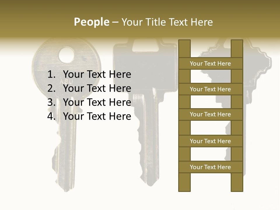 Frame Leaf Decoration PowerPoint Template