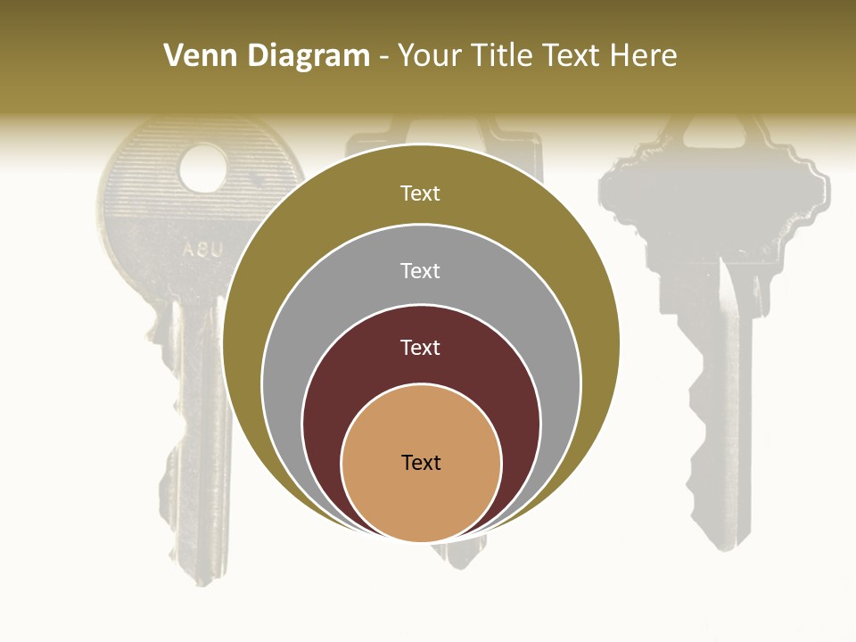 Frame Leaf Decoration PowerPoint Template
