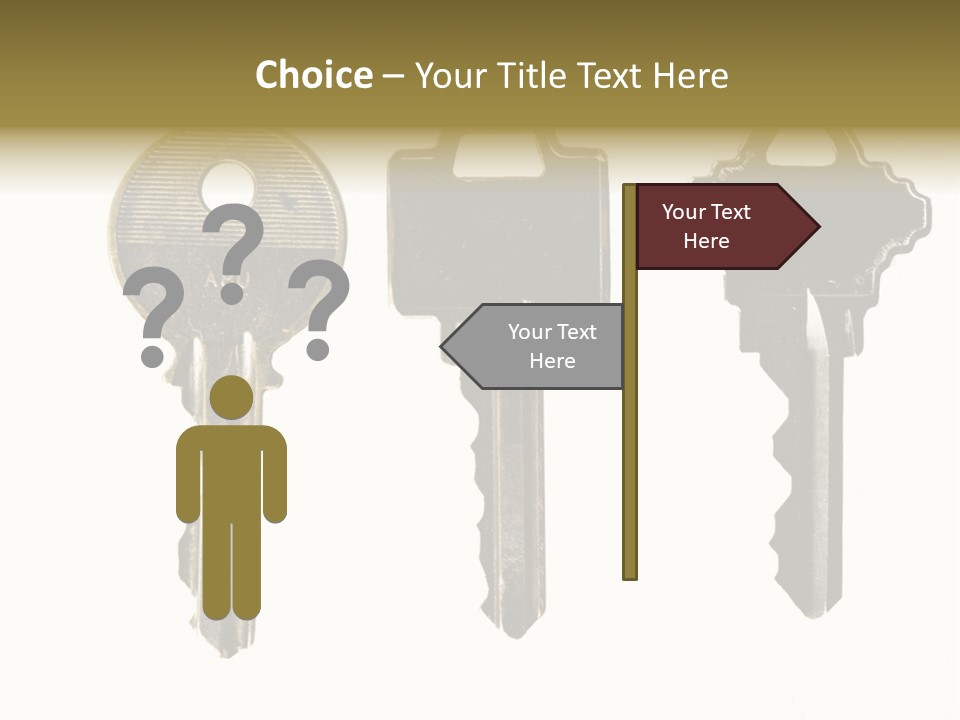 Frame Leaf Decoration PowerPoint Template
