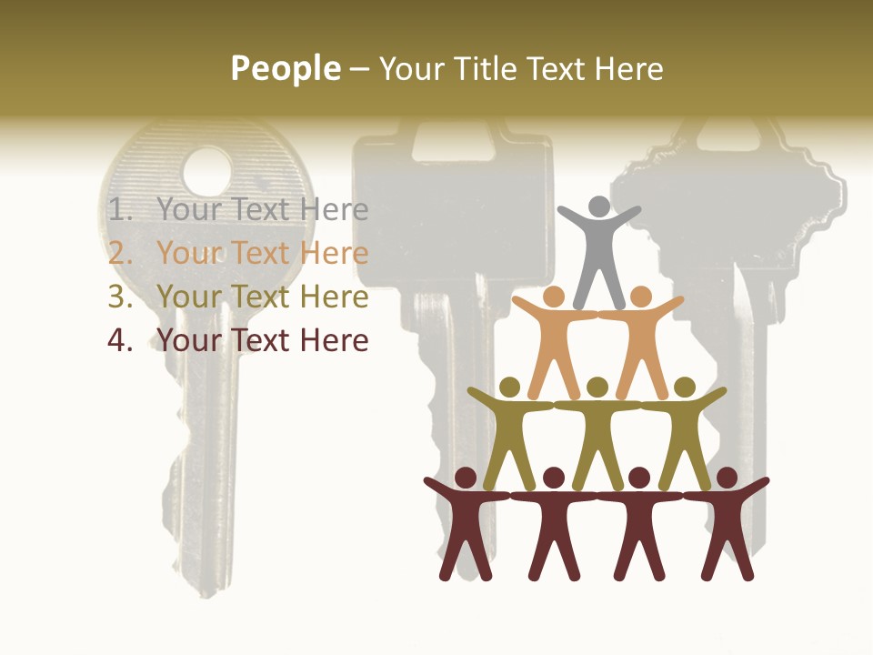 Frame Leaf Decoration PowerPoint Template