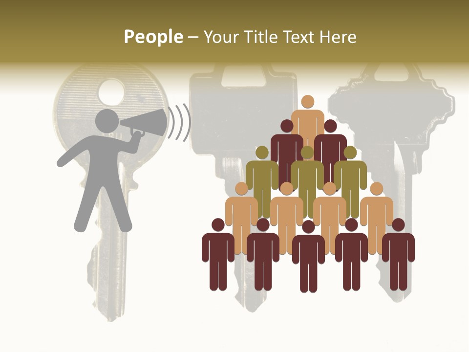 Frame Leaf Decoration PowerPoint Template