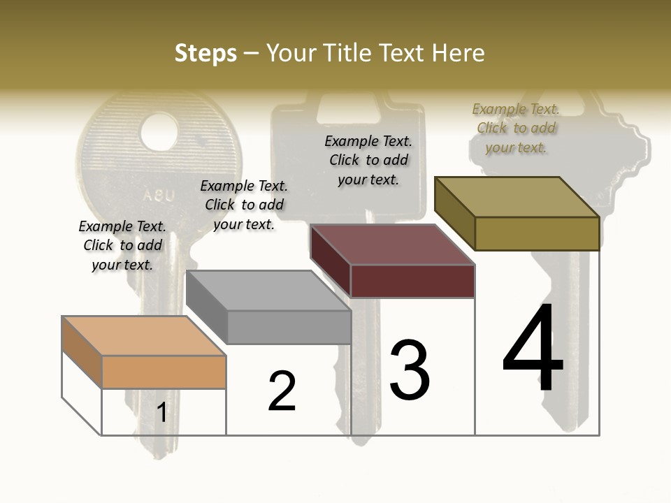 Frame Leaf Decoration PowerPoint Template