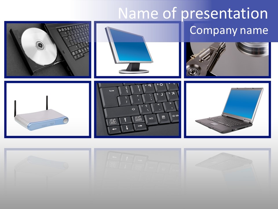 Information Business Industry PowerPoint Template