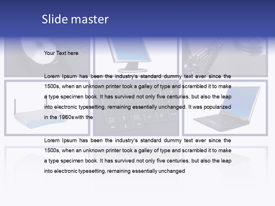 Information Business Industry PowerPoint Template