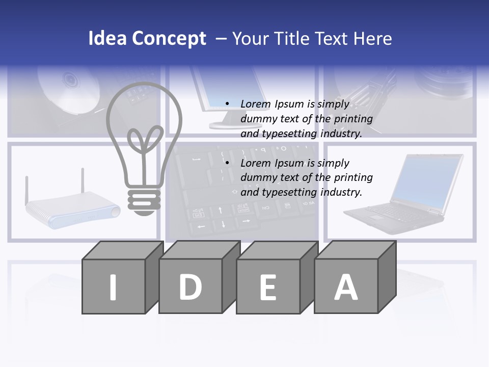 Information Business Industry PowerPoint Template