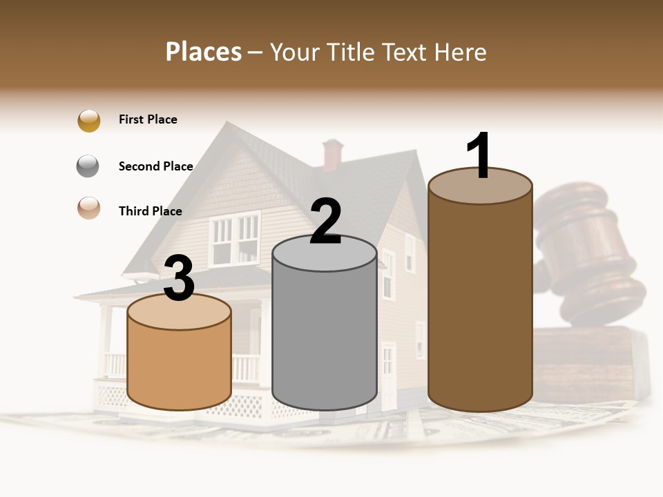 Building Agent House PowerPoint Template