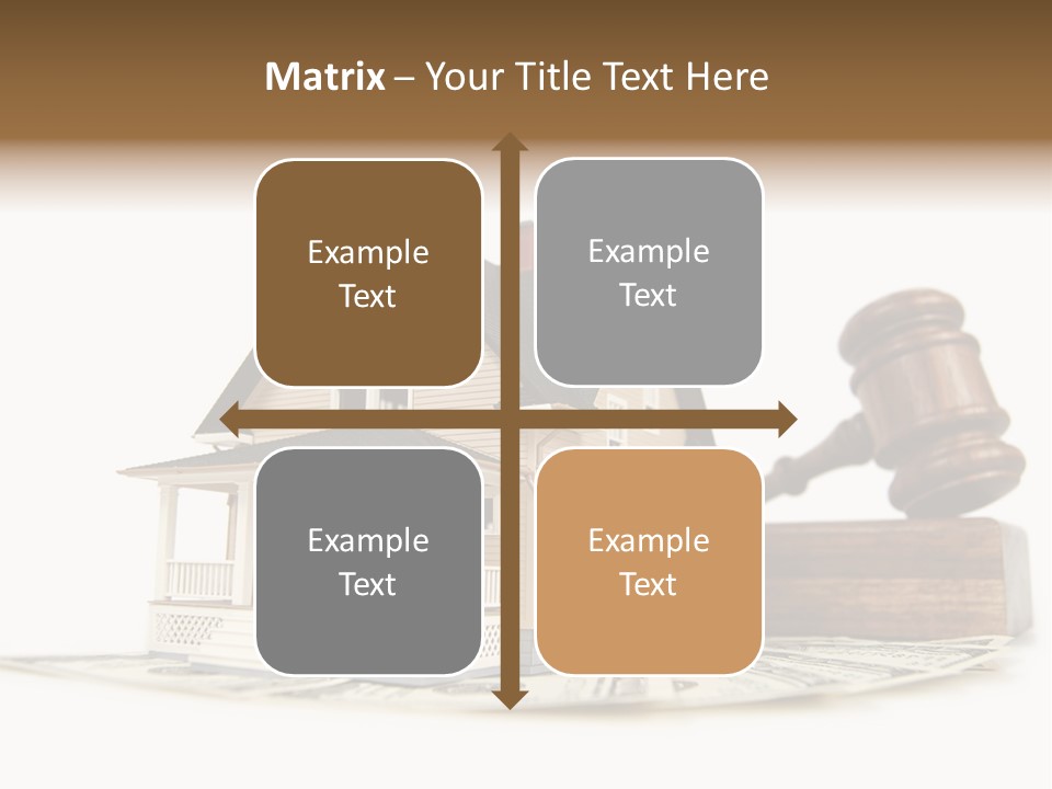 Building Agent House PowerPoint Template