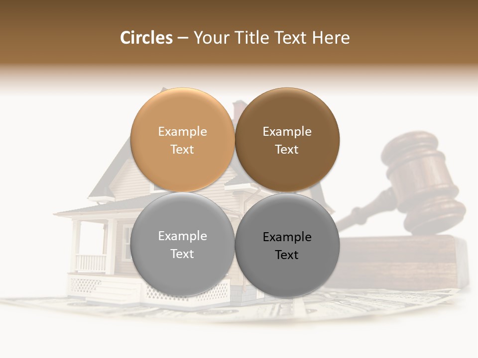 Building Agent House PowerPoint Template