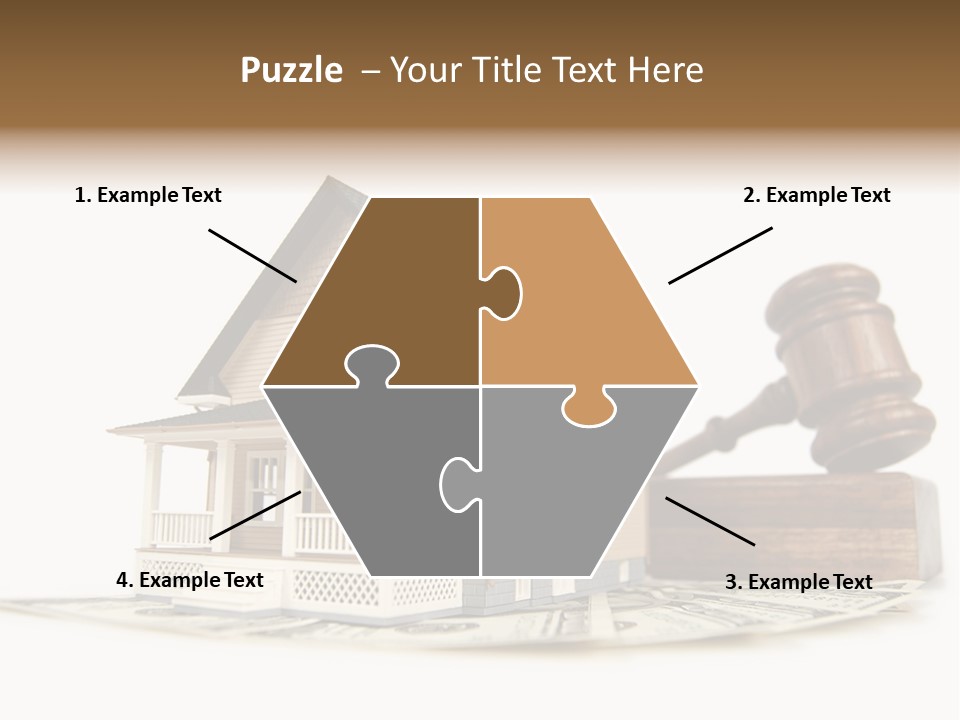 Building Agent House PowerPoint Template