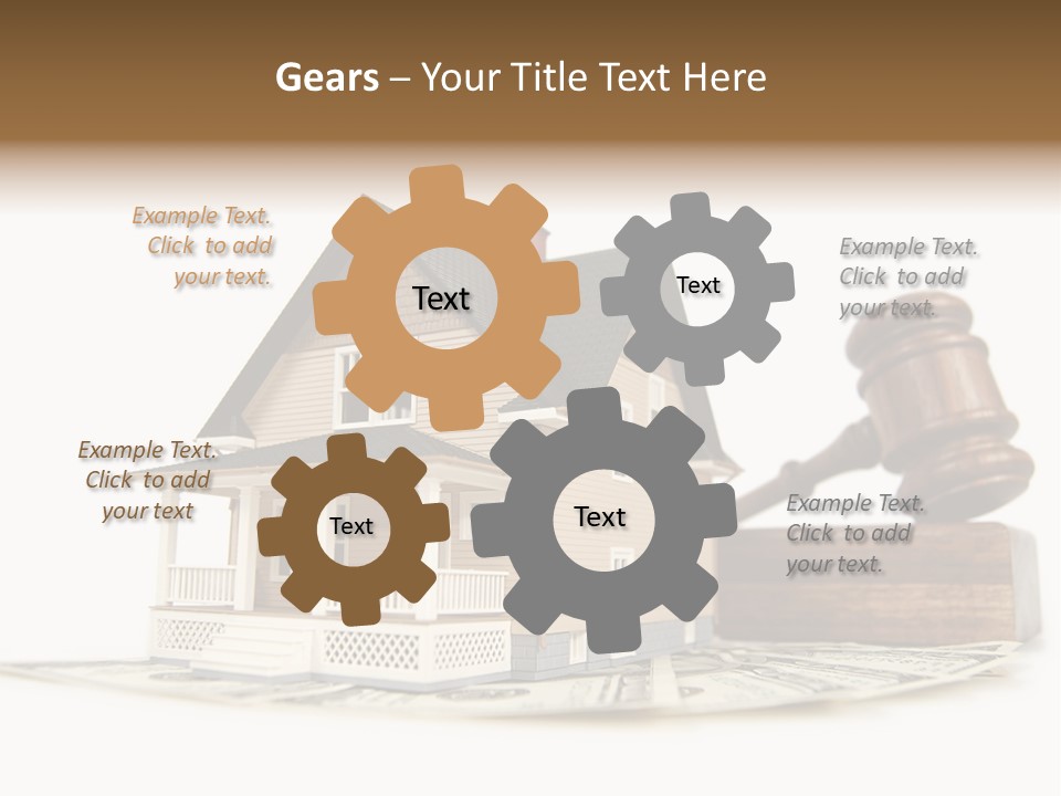 Building Agent House PowerPoint Template