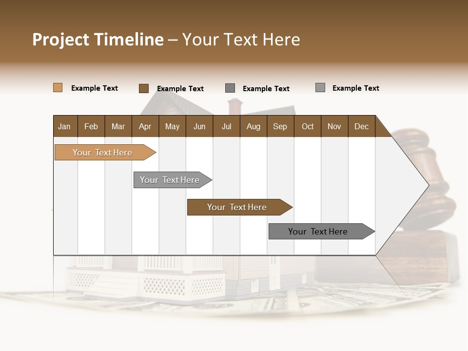 Building Agent House PowerPoint Template