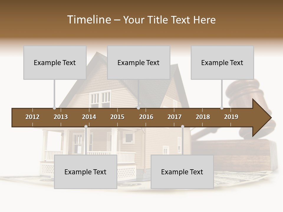Building Agent House PowerPoint Template