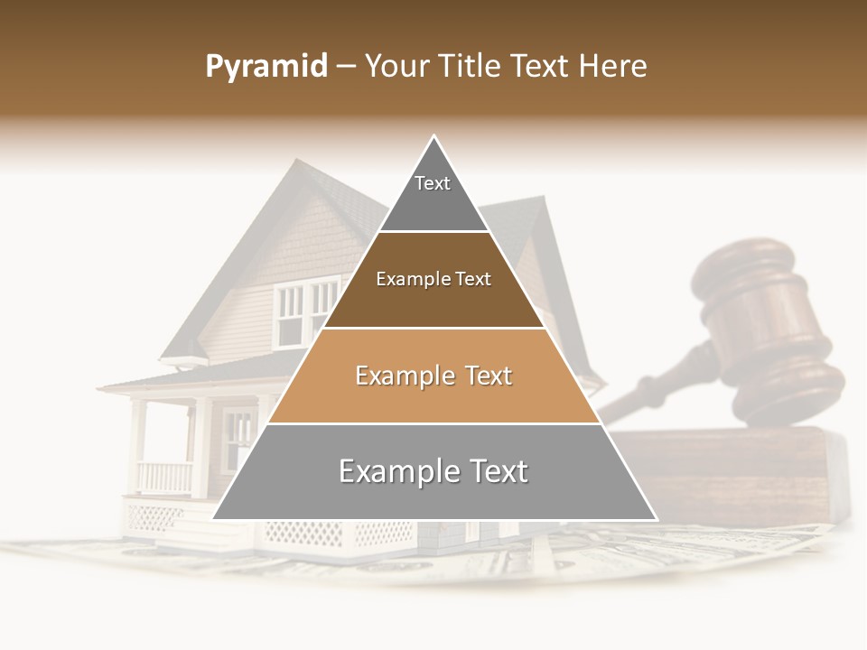 Building Agent House PowerPoint Template