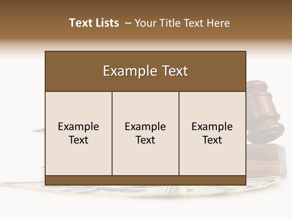 Building Agent House PowerPoint Template