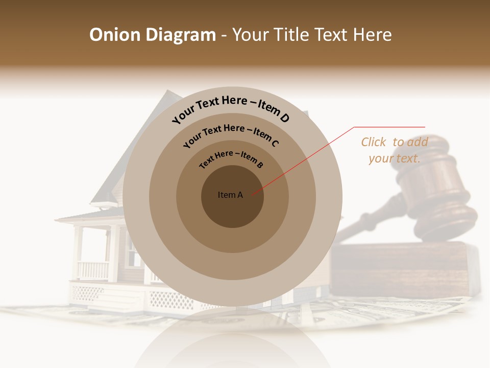 Building Agent House PowerPoint Template